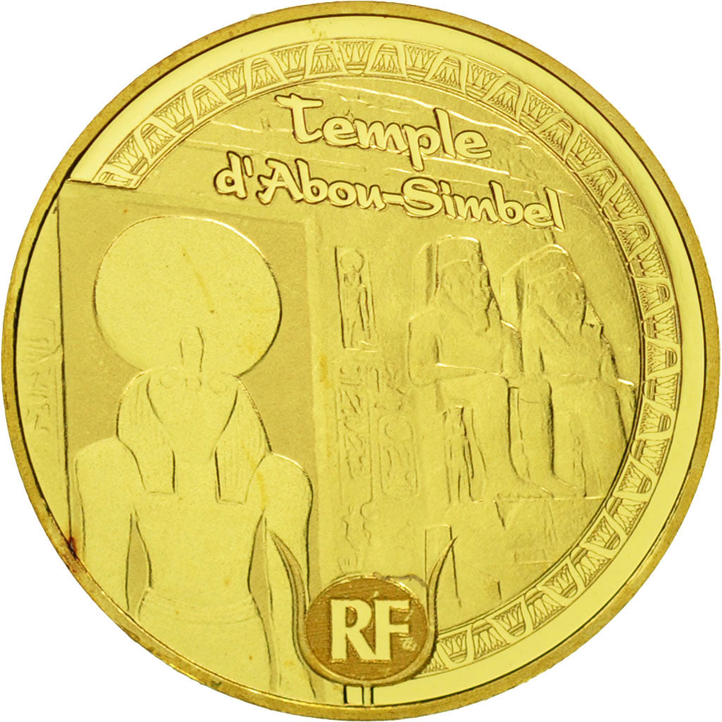 France, Monnaie de Paris, 5 Euro, Egypte, 2012, MS(65-70), Gold, KM:1907