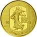 France, Monnaie de Paris, 5 Euro, Semeuse, 2012, MS(65-70), Gold, KM:1890