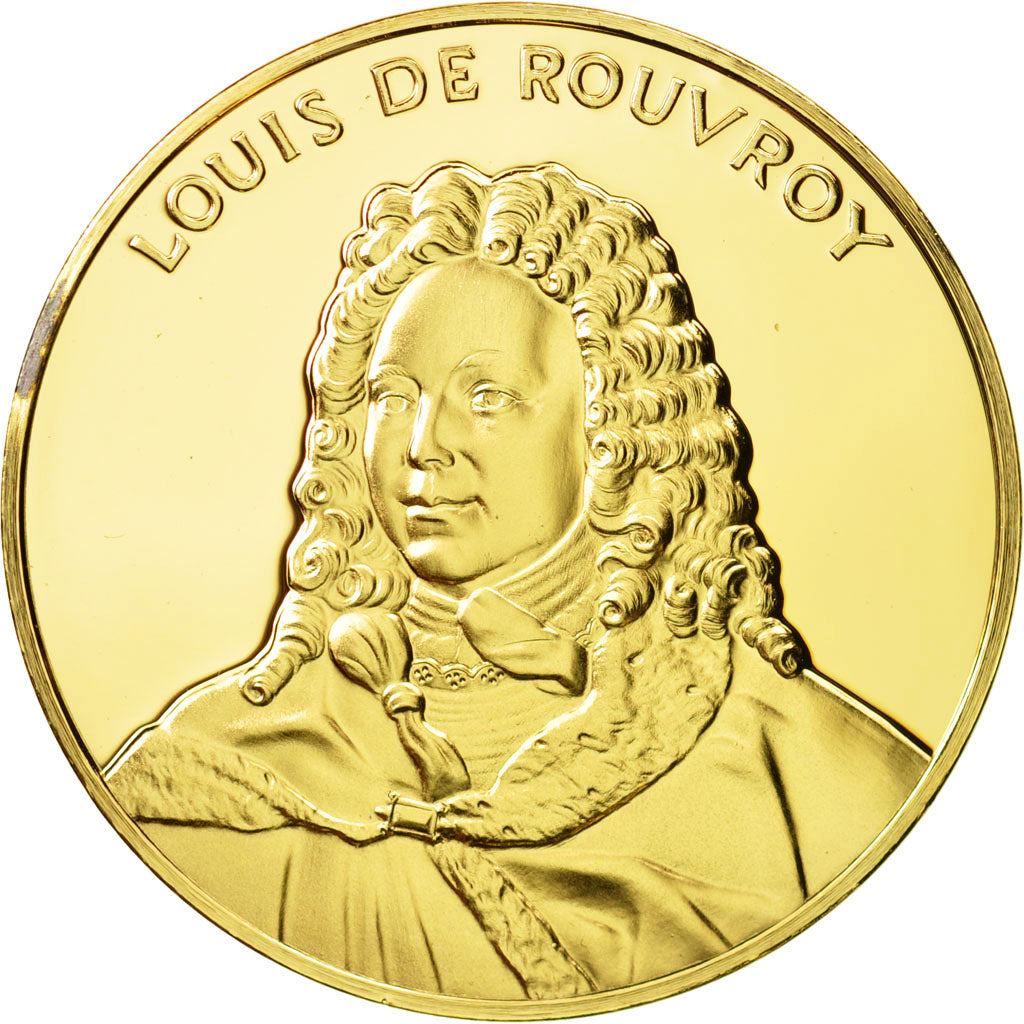 France, Medal, Louis de Rouvroy, Undated, MS(63), Vermeil
