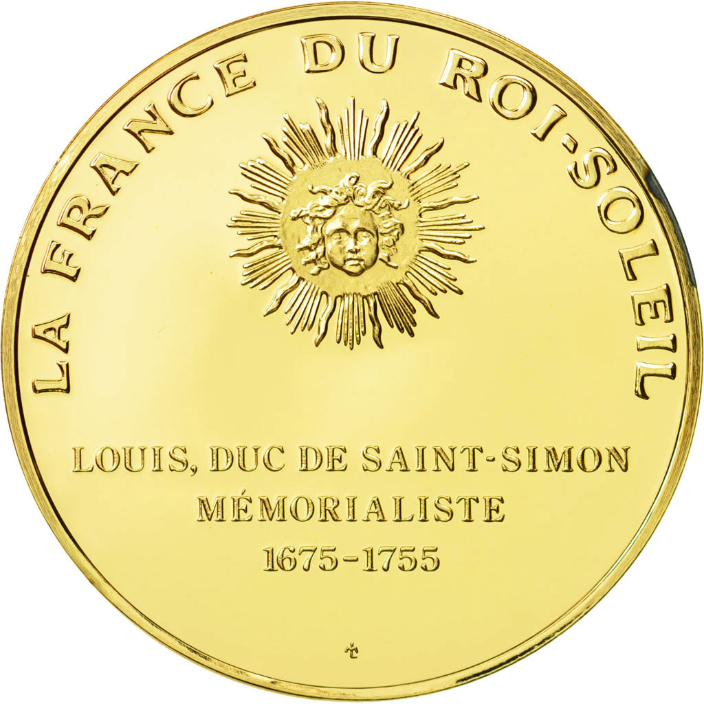 France, Medal, Louis de Rouvroy, Undated, MS(63), Vermeil