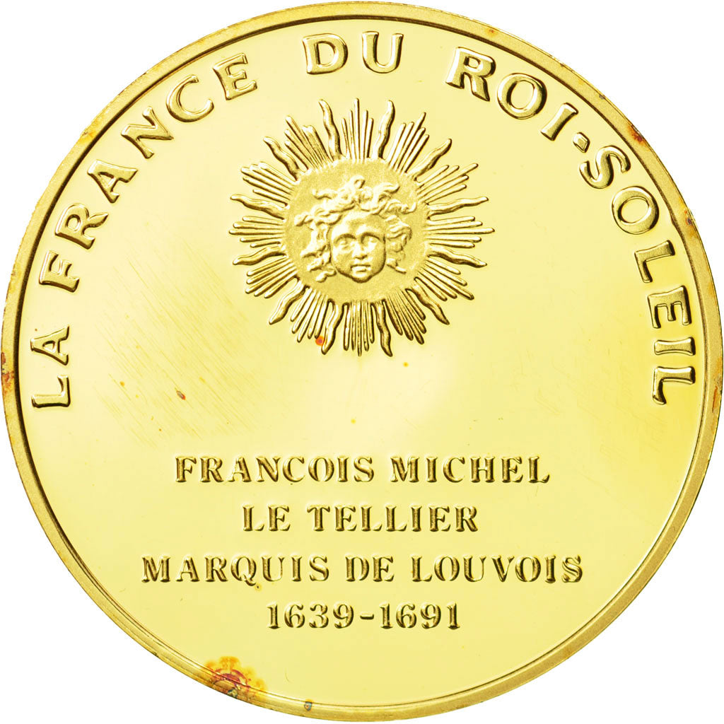 France, Medal, Louvois, Undated, SPL, Vermeil