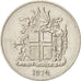 Moneta, Islanda, 10 Kronur, 1974, BB, Rame-nichel, KM:15
