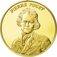 France, Medal, Pierre Puget, Undated, MS(63), Vermeil
