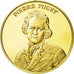 France, Medal, Pierre Puget, Undated, MS(63), Vermeil
