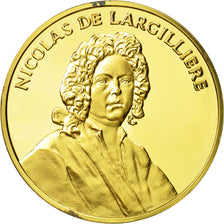 France, Medal, Nicolas de Largilliere, Undated, MS(63), Vermeil