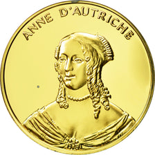 France, Medal, Anne d'Autriche, Undated, SPL, Vermeil