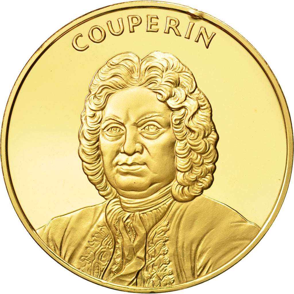 France, Medal, Couperin, Undated, MS(63), Vermeil