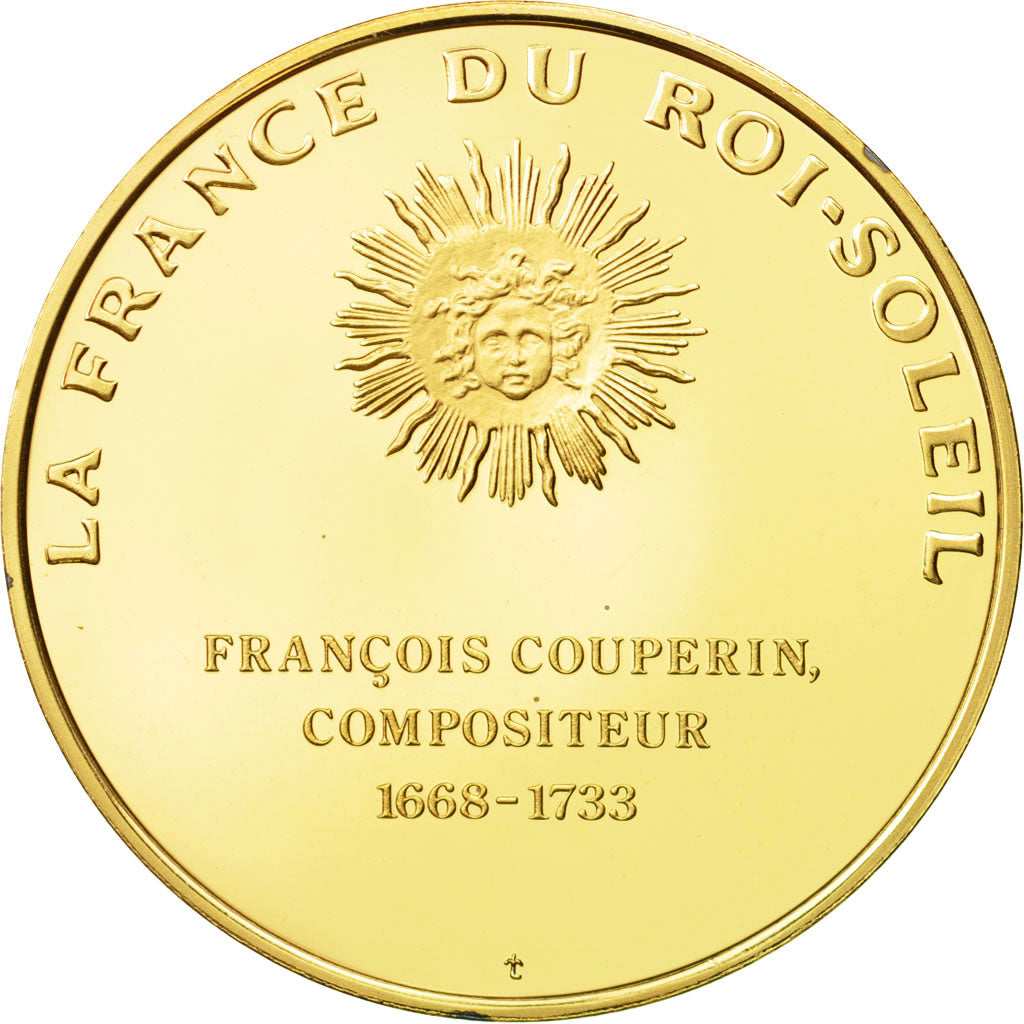 France, Medal, Couperin, Undated, MS(63), Vermeil