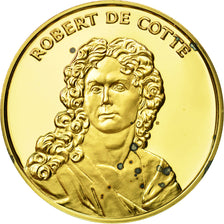 France, Medal, Robert de Cotte, Undated, MS(63), Vermeil