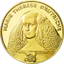 France, Medal, Marie Thérèse d'Autriche, Undated, MS(63), Vermeil