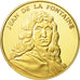 France, Medal, Jean de la Fontaine, Undated, MS(63), Vermeil