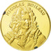 France, Medal, Nicolas Boileau, Undated, MS(63), Vermeil