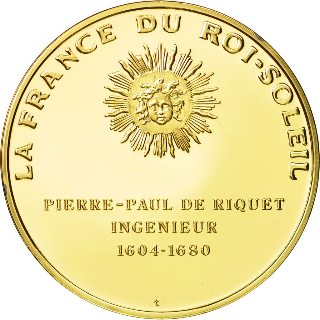 France, Medal, Pierre-Paul de Riquet, MS(63), Vermeil