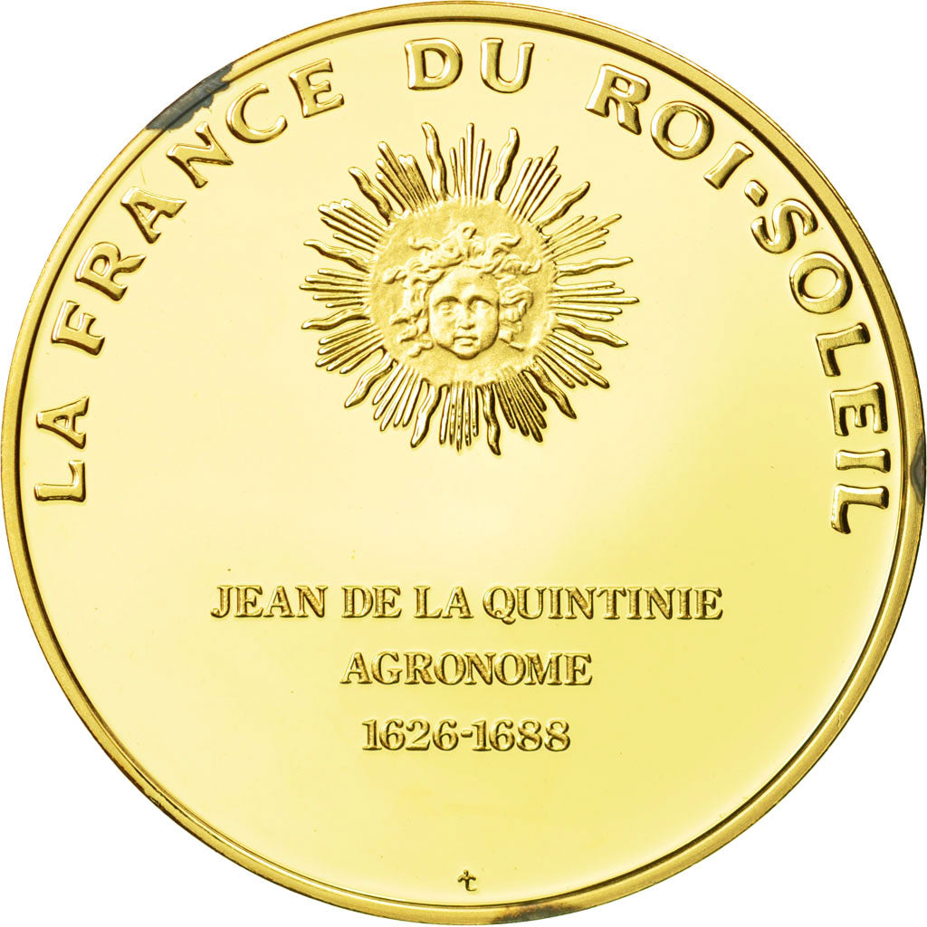 France, Medal, Jean de la Quintinie, Undated, MS(63), Vermeil