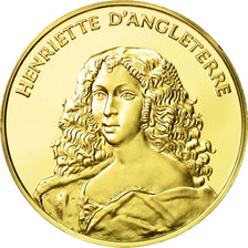 France, Medal, Henriette d'Angleterre, Undated, MS(63), Vermeil
