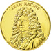 Francia, Medal, Jean Racine, Undated, SC, Oro vermeil