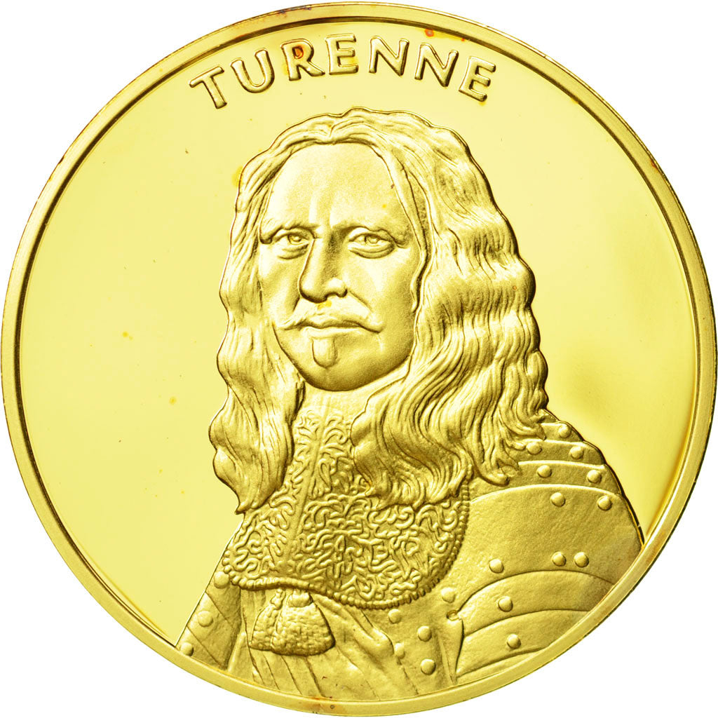France, Medal, Turenne, Undated, MS(63), Vermeil
