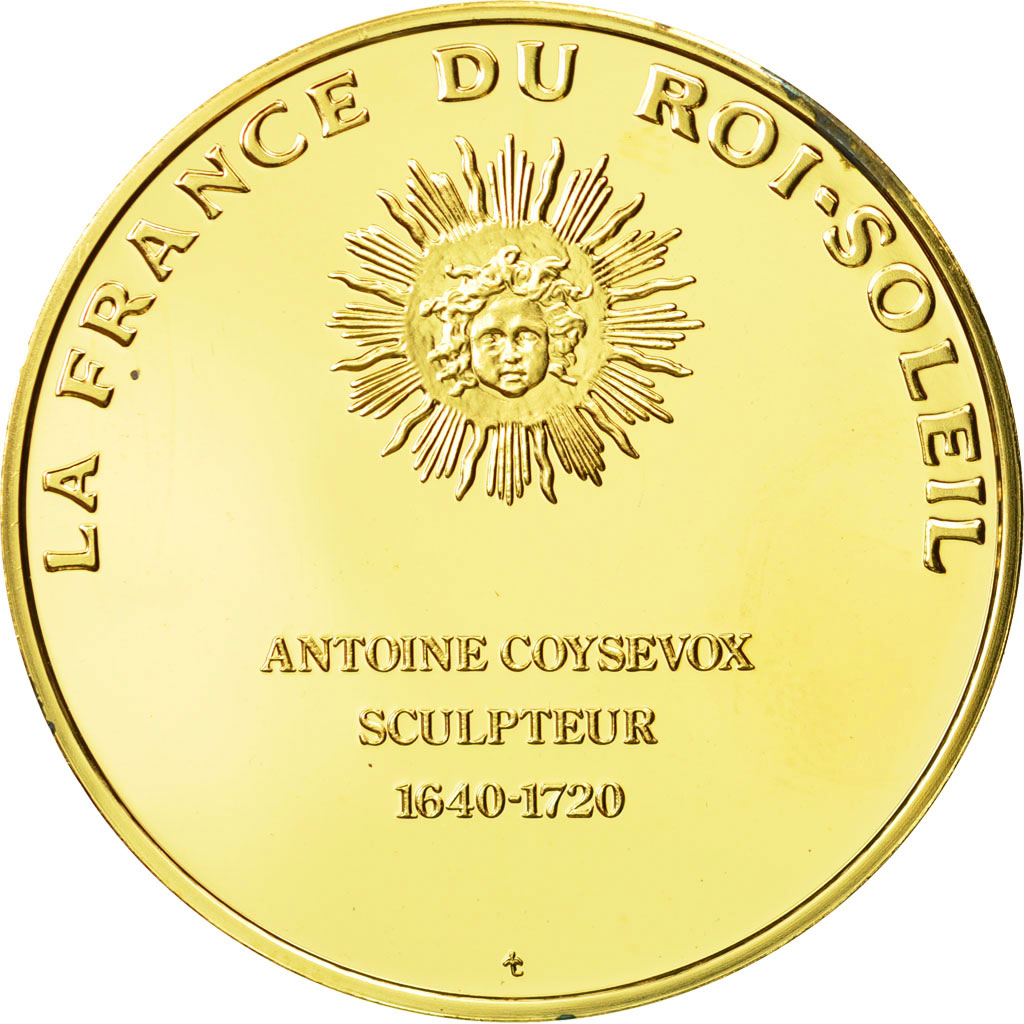France, Medal, Antoine Coysevox, Undated, SPL, Vermeil