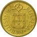 Coin, Portugal, 5 Escudos, 1991, MS(60-62), Nickel-brass, KM:632