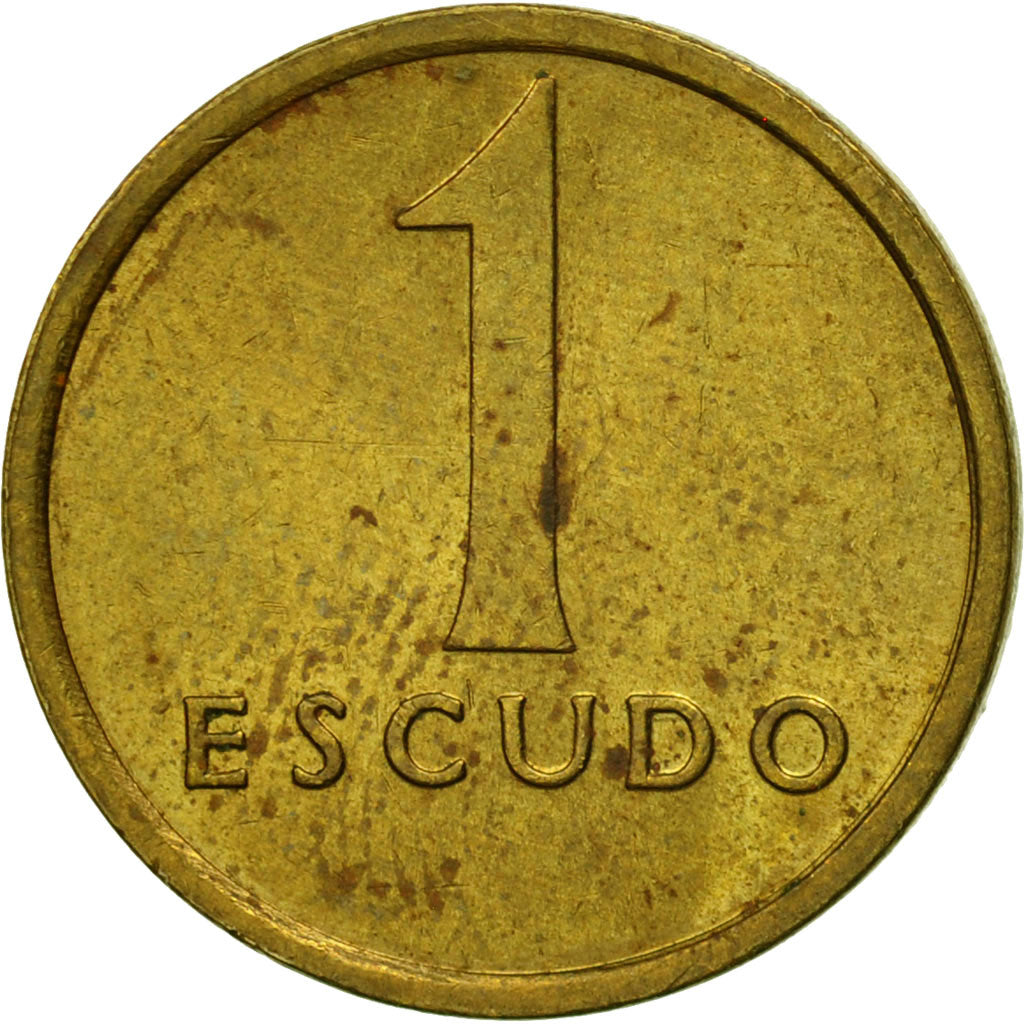 Coin, Portugal, Escudo, 1984, MS(60-62), Nickel-brass, KM:614