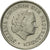 Moneta, Holandia, Juliana, 10 Cents, 1974, MS(60-62), Nikiel, KM:182