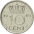 Moneda, Países Bajos, Juliana, 10 Cents, 1969, EBC+, Níquel, KM:182