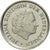 Moneda, Países Bajos, Juliana, 10 Cents, 1980, EBC+, Níquel, KM:182