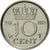 Münze, Niederlande, Juliana, 10 Cents, 1980, VZ+, Nickel, KM:182