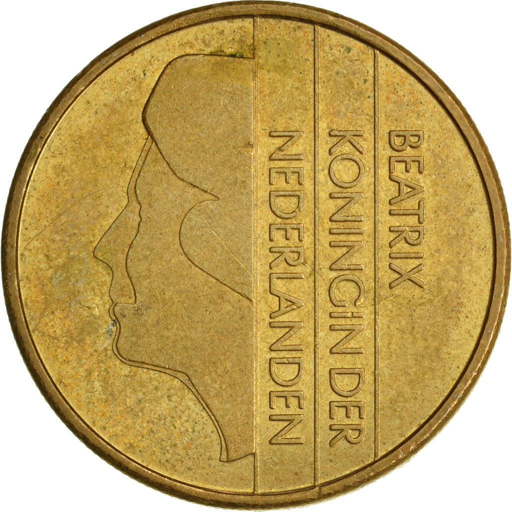 Munten, Nederland, Beatrix, 5 Cents, 1990, ZF+, Bronze, KM:202