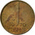 Moneta, Holandia, Juliana, Cent, 1970, AU(50-53), Bronze, KM:180