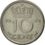 Coin, Netherlands, Juliana, 10 Cents, 1950, EF(40-45), Nickel, KM:182