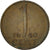 Moneta, Holandia, Juliana, Cent, 1969, EF(40-45), Bronze, KM:180