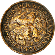 Coin, Netherlands, Wilhelmina I, Cent, 1921, EF(40-45), Bronze, KM:152
