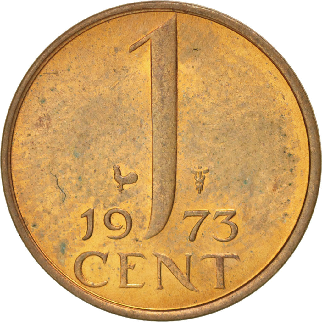Netherlands Cent 1971 KM:180