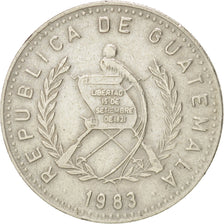 Guatemala, 10 Centavos, 1983, BB, Rame-nichel, KM:277.4
