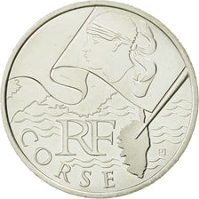 France, 10 Euro, Corse, 2010, MS(63), Silver, KM:1658