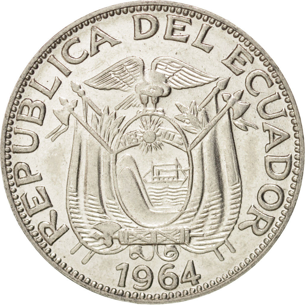 Ecuador 10 Centavos 1964 KM:76c