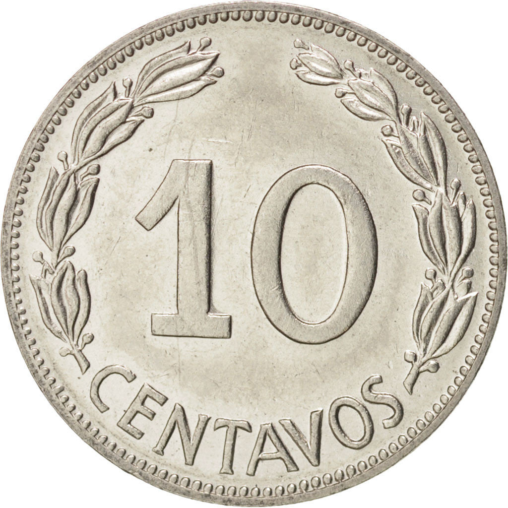 Ecuador 10 Centavos 1964 KM:76c