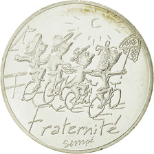 Coin, France, 10 Euro, Fraternité Eté Sempé, 2014, MS(63), Silver