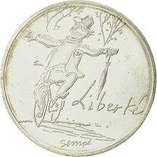 Coin, France, 10 Euro, Liberté Automne Sempé, 2014, MS(63), Silver
