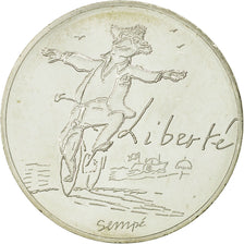 Coin, France, 10 Euro, Liberté Eté Sempé, 2014, MS(63), Silver