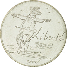 Coin, France, 10 Euro, Liberté Eté Sempé, 2014, MS(63), Silver