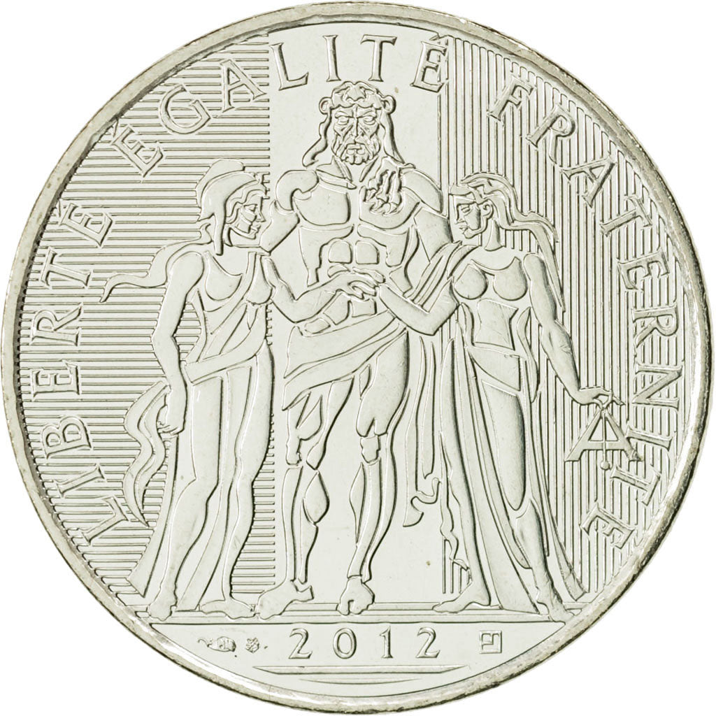 Coin, France, 10 Euro, Hercule, 2012, MS(63), Silver, KM:2073