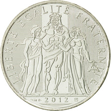 Coin, France, 10 Euro, Hercule, 2012, MS(63), Silver, KM:2073