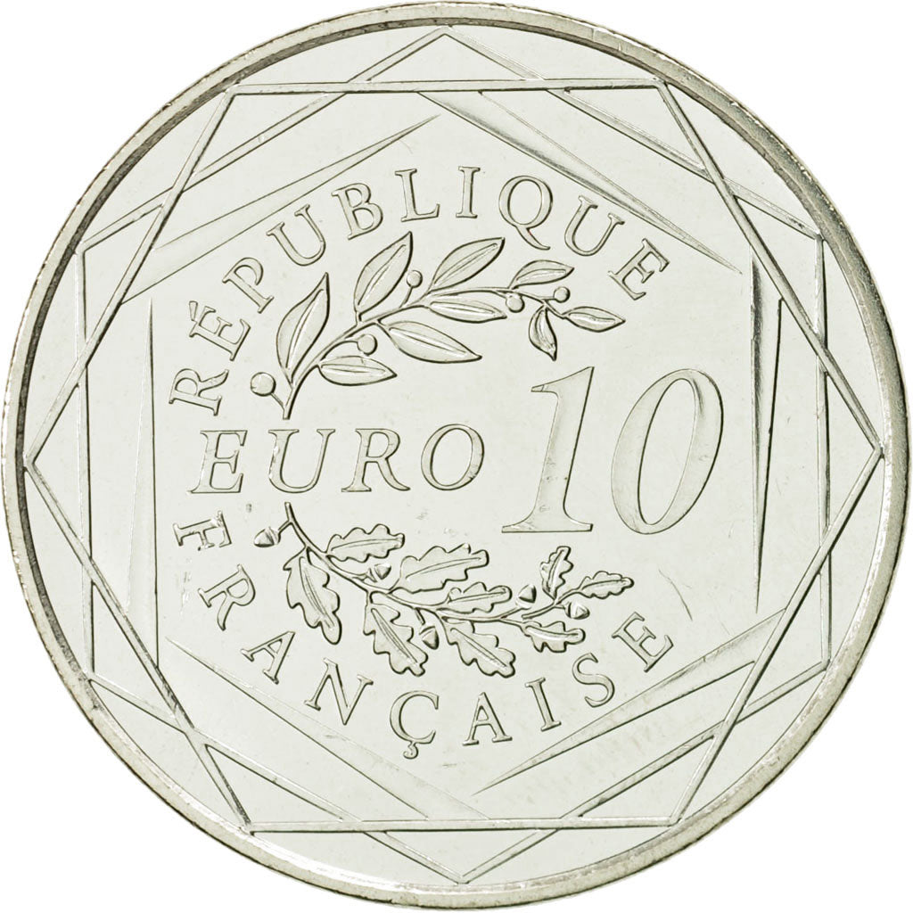 Coin, France, 10 Euro, Hercule, 2012, MS(63), Silver, KM:2073