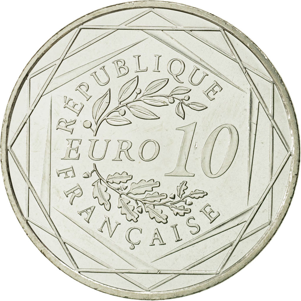 Coin, France, 10 Euro, Hercule, 2013, MS(63), Silver, KM:2073
