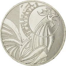 Coin, France, 10 Euro, Coq, 2015, MS(63), Silver