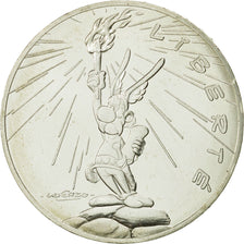 Monnaie, France, 10 Euro, Liberté Astérix Flamme, 2015, SPL, Argent