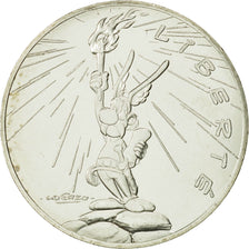 Coin, France, 10 Euro, Liberté Astérix Flamme, 2015, MS(63), Silver