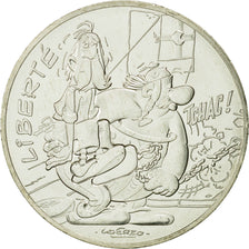Coin, France, 10 Euro, Liberté Obélix chez les Bretons, 2015, MS(63), Silver